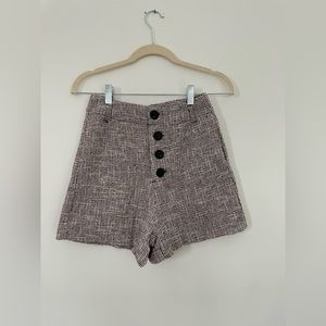 NWT Tweed shorts
